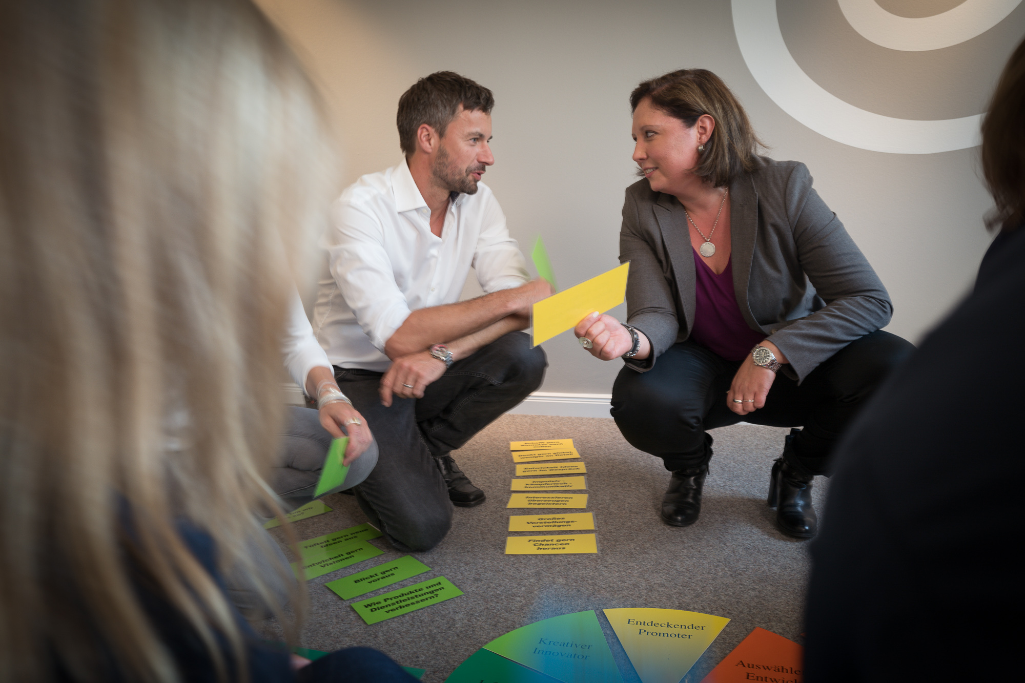 Arbeit an realen Coaching-Situationen in der Ausbildung
